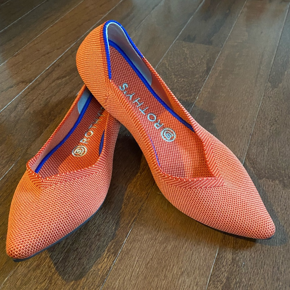 Rothy’s pointed toe flats